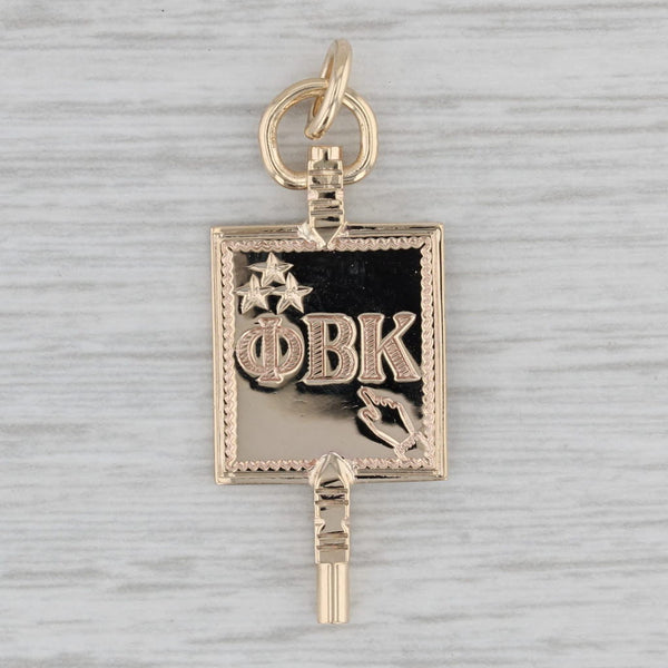 Phi Kappa Phi Honor Society Vintage Gold Fob Key • Layering hotsell Necklace