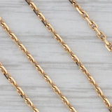 Van Cleef Arpels VCA Alhambra Malachite Magic Clover Necklace 18k Gold 35" Box
