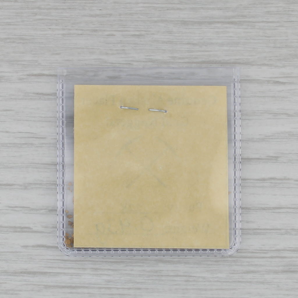 Genuine Alaskan Placer Gold Nuggets w/ Card 16k-18k Yellow Gold 0.43Grams