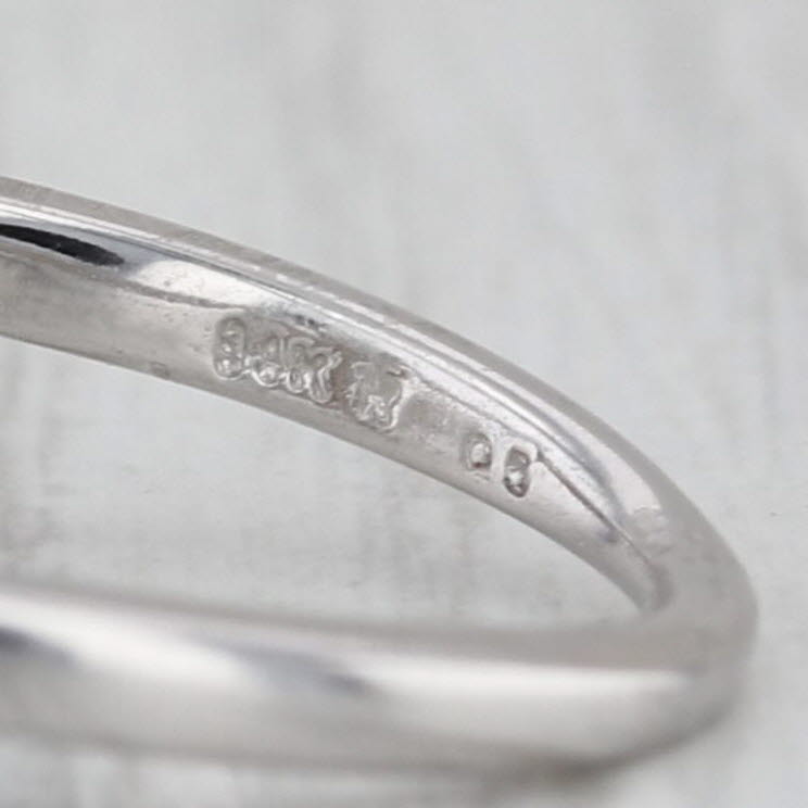 1.15ctw Diamond Bypass Ring 14k White Gold Wedding Anniversary Size 5.5