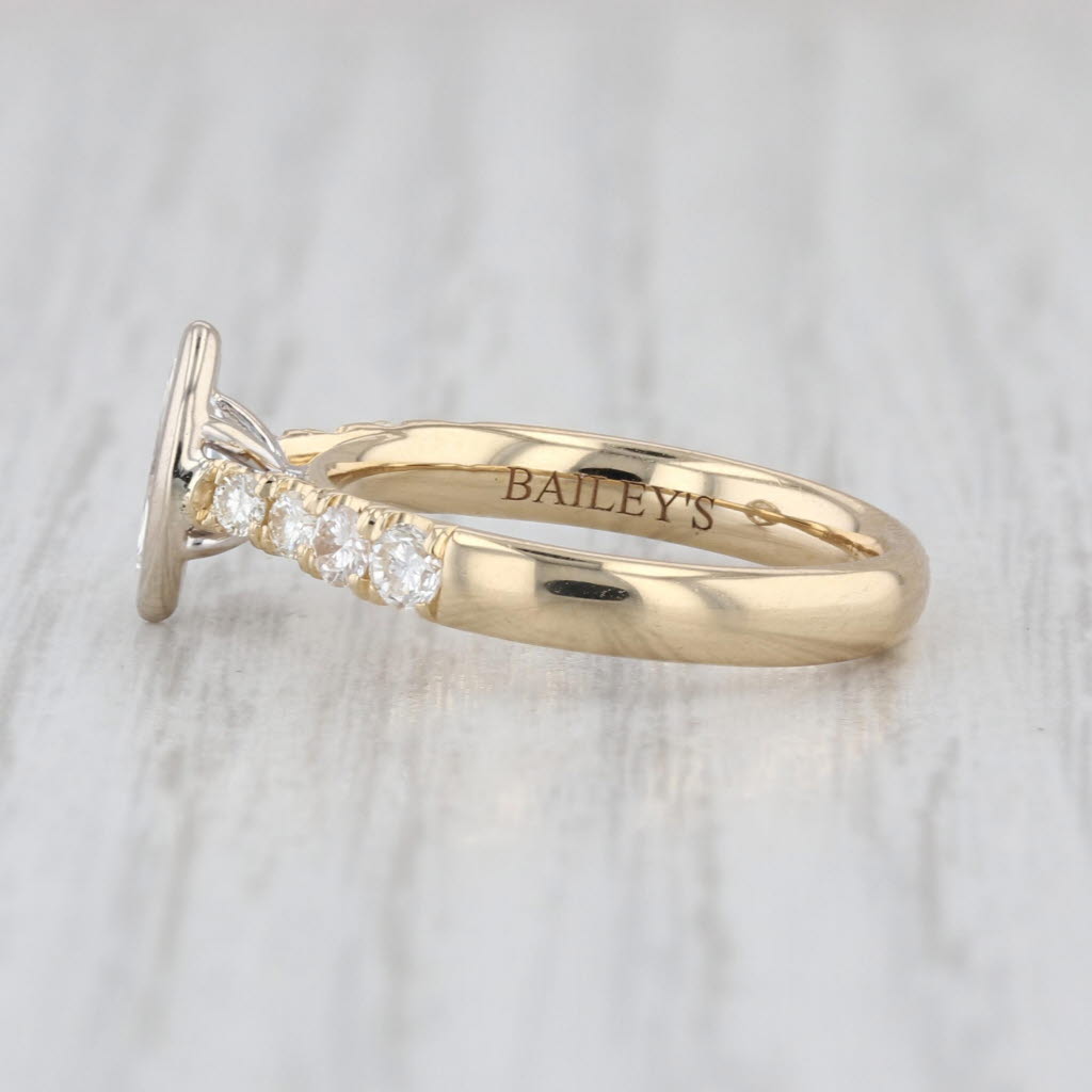 Bailey's Marquise Diamond Engagement Ring 14k Yellow Gold Size 4.75