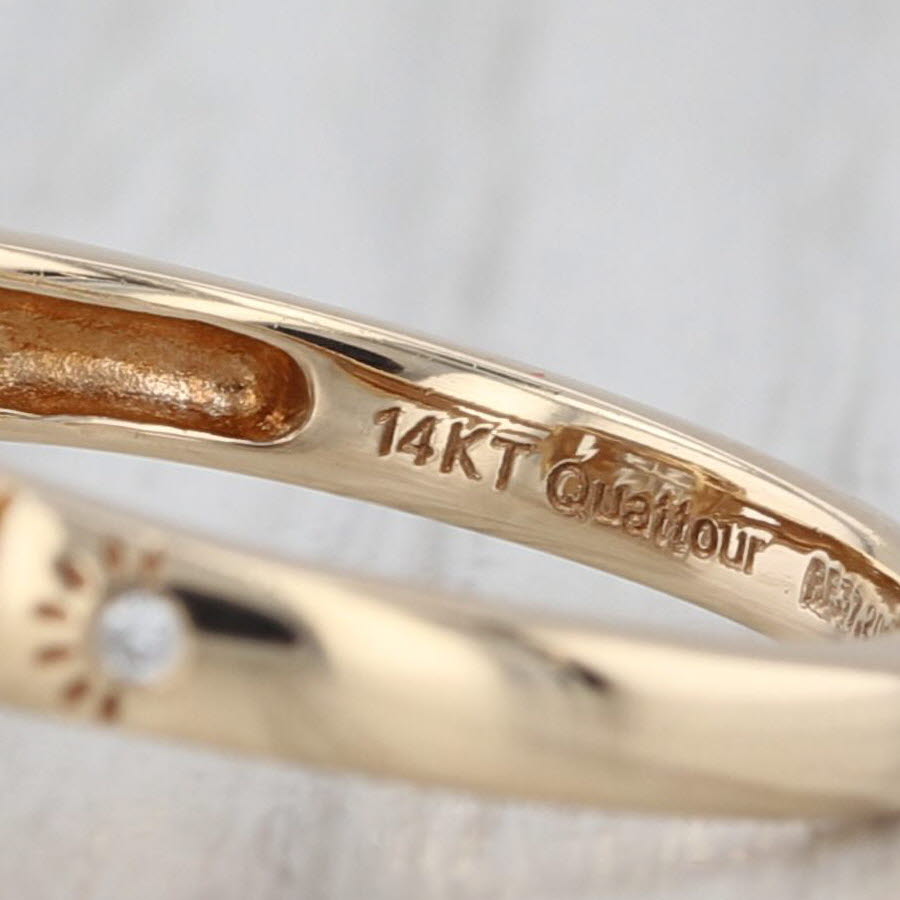 1.32ctw Princess Diamond Double Halo Engagement Ring 14k Yellow Gold Size 6.5