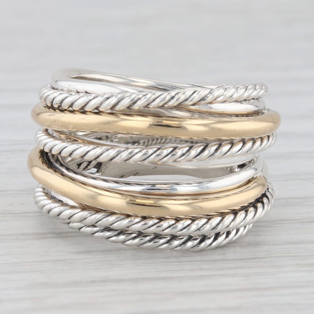 DAVID YURMan hotsell Ladies wide ring