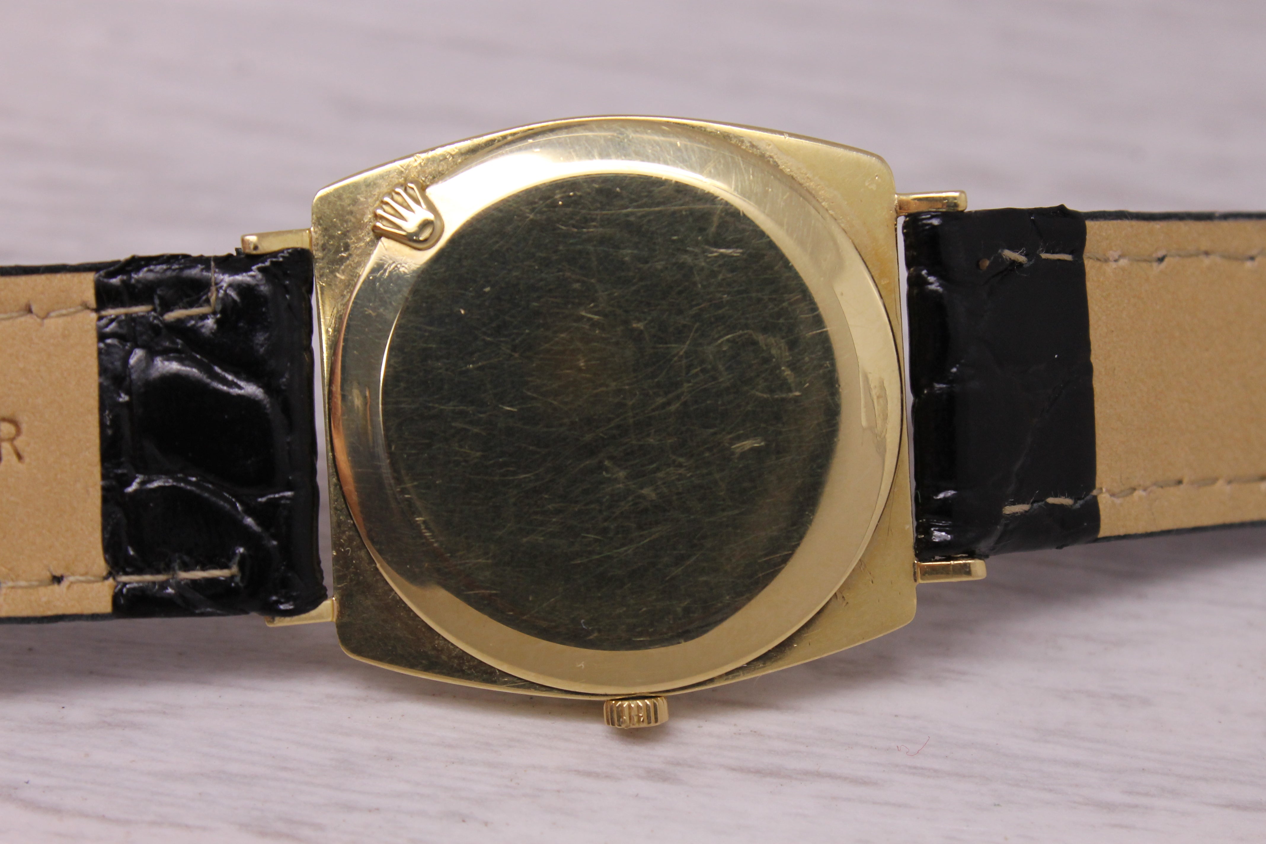 Vintage c1960's Rolex 18k Yellow Gold 29mm Midsize Manual Watch c.1600 ref.3715