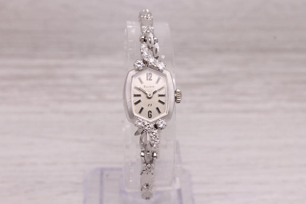 Bulova watch women's on sale vintage