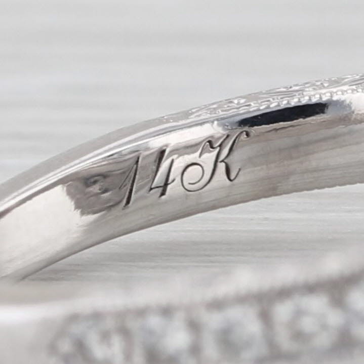 Neil Lane 1.17ctw Diamond Halo Engagement Ring Wedding Band 14k Gold Size 5