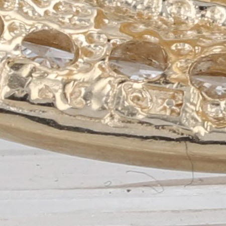 0.27ctw Diamond Heart Pendant 14k Yellow Gold Open Floating Drop