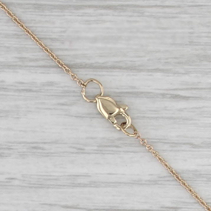 0.75ctw Multicolor Sapphire Heart Pendant Necklace 14k Gold 17" Cable Chain