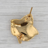 Alpha Kappa Alpha Sorority Leaf Badge 10k Gold Pearl Enamel Vintage Greek Pin