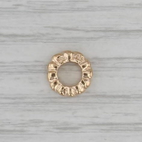 Authentic Pandora Small Hearts Spacer Bead 750203 Charm 14k Yellow Gold