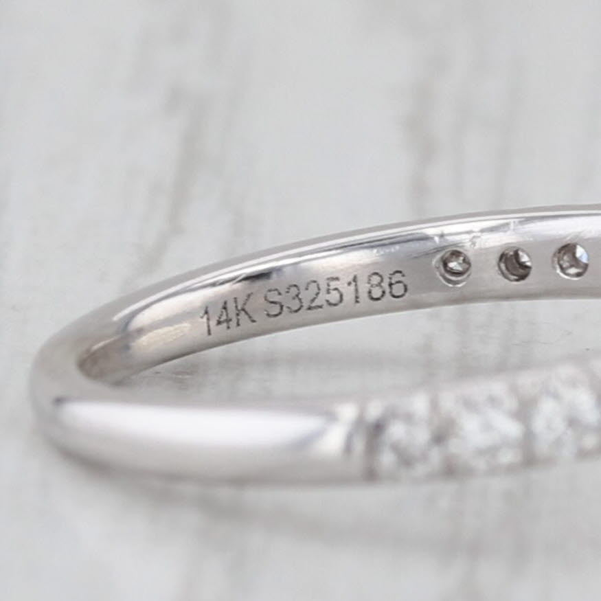 2.04ctw Lab Grown Diamond Halo Engagement Ring 14k White Gold IGI Gabriel & Co