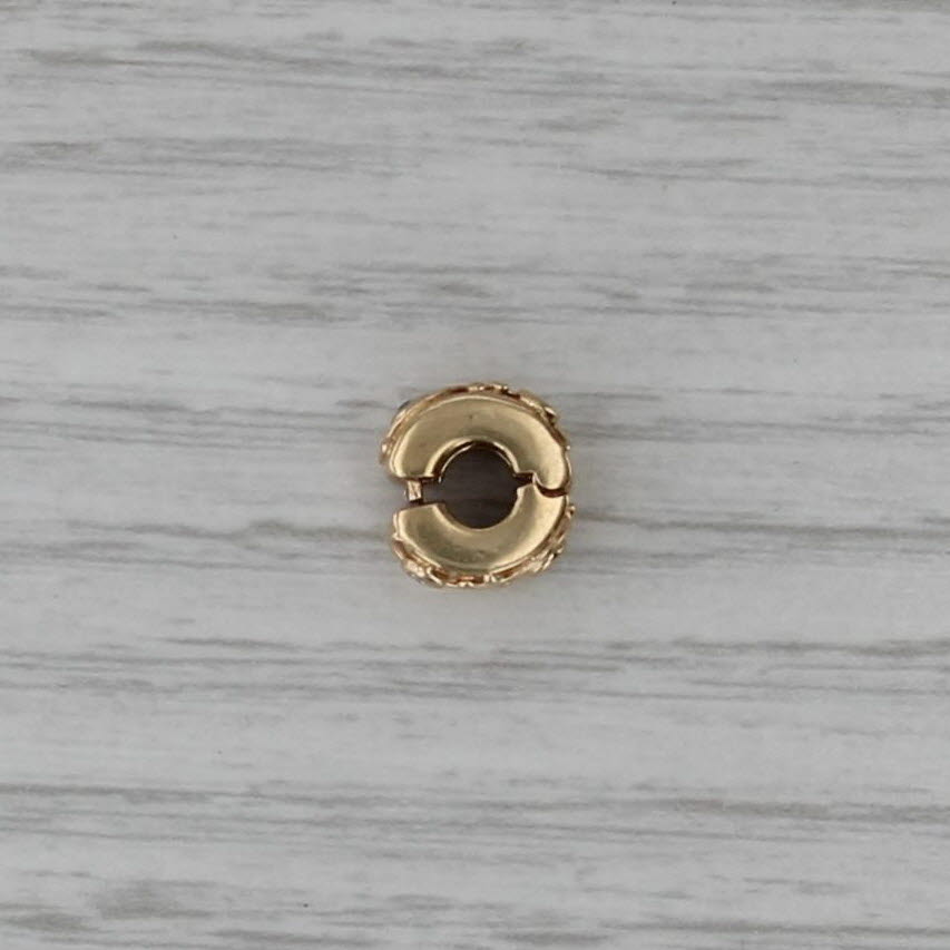 Pandora Babbling Brook Clip 750418D 14k Yellow Gold Diamond Charm