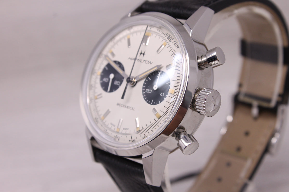 Hamilton Intra-Matic Chronograph 40mm Mens MINT Mechanical Watch Swiss H38429710