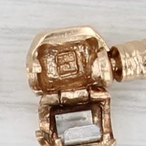 Pandora Moments Gold Clasp Charm Bracelet 550702 14k Yellow Gold 6.75" 17cm