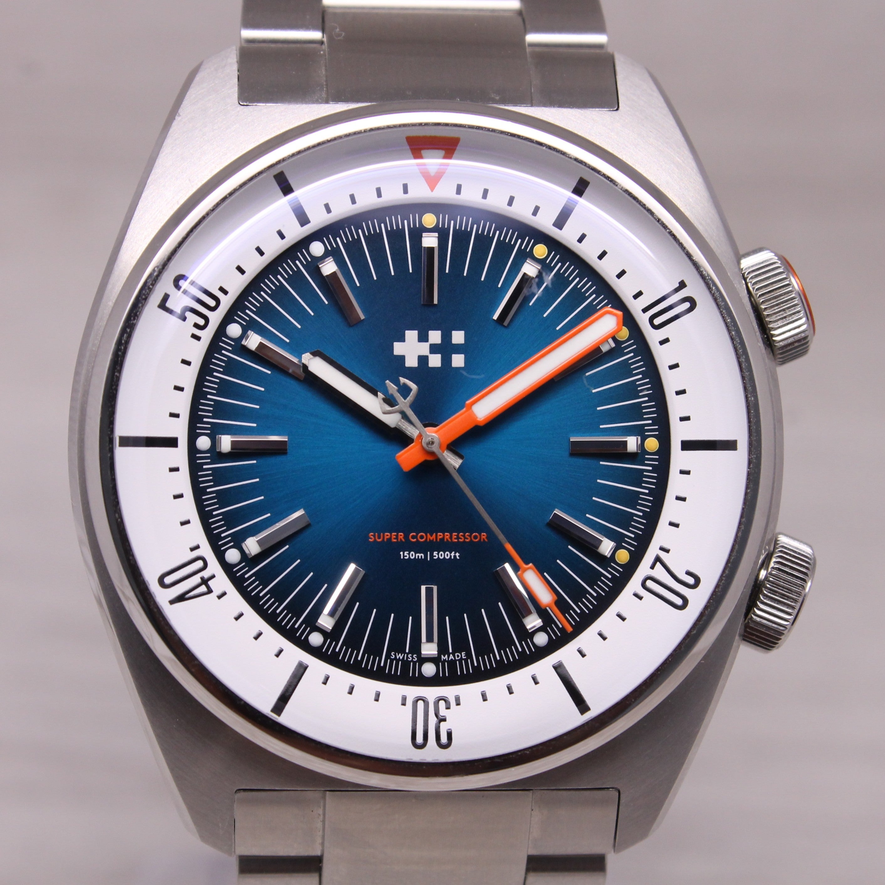 Christopher Ward C65 41mm Stainless Steel Automatic Super Compressor Watch