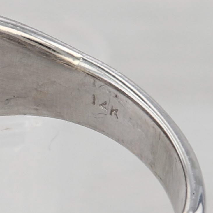 4.13ctw F VS1 IGI Lab Grown Diamond Halo Engagement Ring 14k White Gold