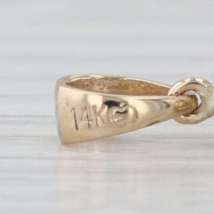 0.23ctw Graduated 3-Stone Journey Pendant 14k Yellow Gold