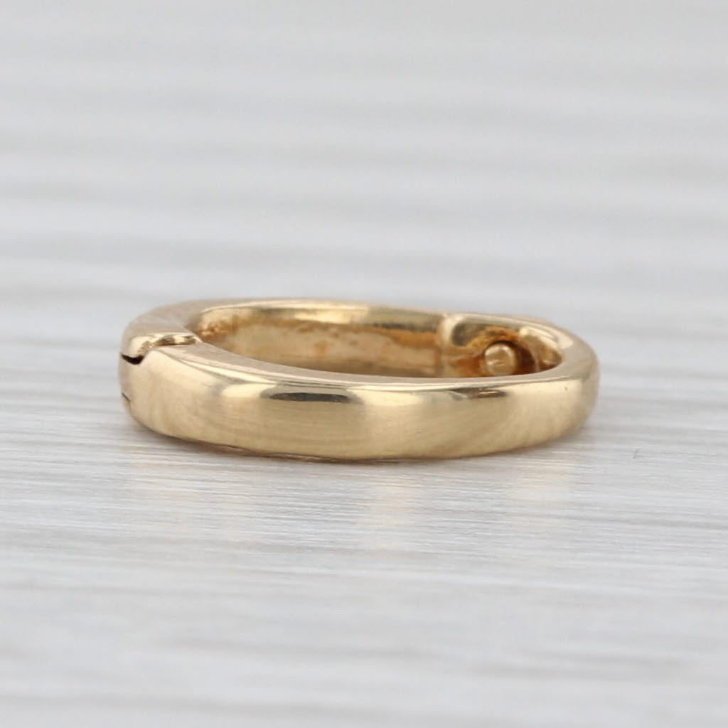 Snap Bail for Jewelry Making Repair Findings 18k Yellow Gold