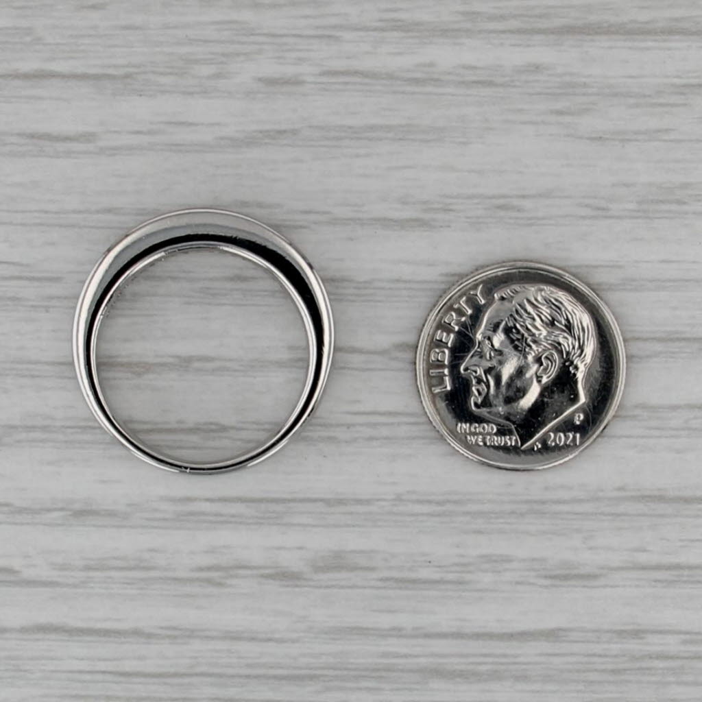 1.05ctw Channel Set Baguette Wedding Band Platinum Size 7 Anniversary Ring