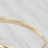 0.74ctw Pear Amethyst Diamond Teardrop Ring 10k Yellow Gold Size 8.25