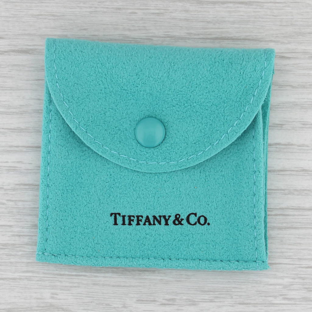Tiffany Somerset Love Knot Pendant Necklace w/ Pouch Sterling Silver 16"