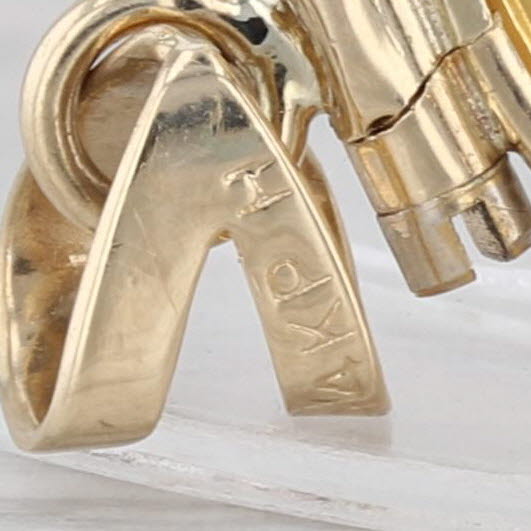 1996 1/10oz 999 Fine Gold 10 Yuan Gold Chinese Panda Coin Pendant 14k Bezel