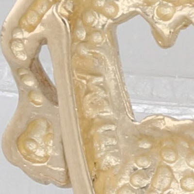 Tazmanian Devil Taz Pendant 14k Yellow Gold Warner Brothers Cartoon Charm