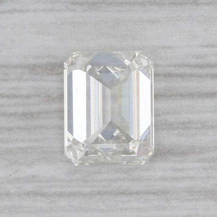 Gray Loose Diamond Solitaire 2.02ct Emerald Cut IGI VS1 H