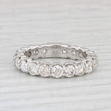 3ctw Diamond Eternity Band 14k White Gold Stackable Anniversary Wedding Ring
