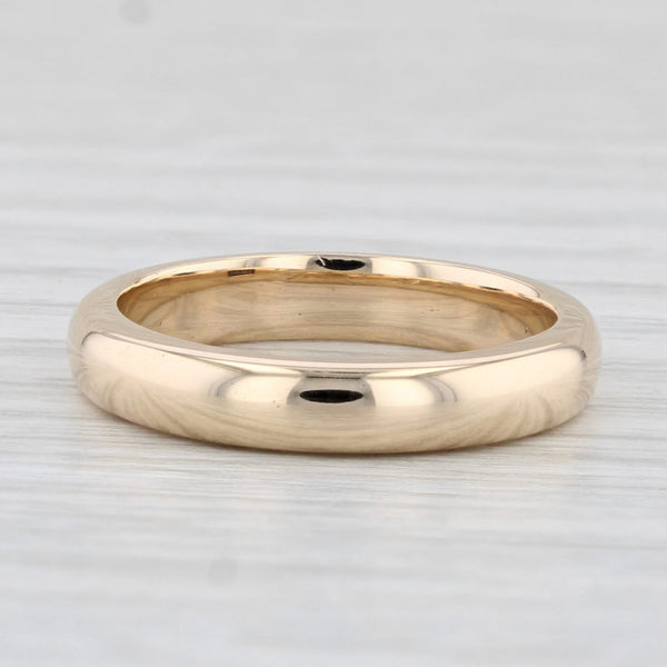 Antique Wedding Band 14k Yellow Gold Stackable Ring Size 5.5