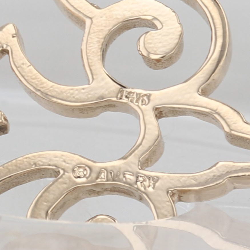 James Avery Descending Dove Pendant 14k Yellow Gold Charm