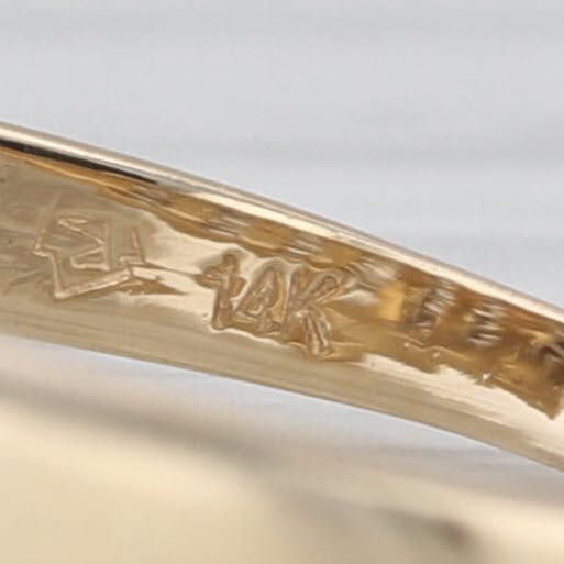 0.96ctw Diamond Tiered Ring 14k Yellow Gold Size 8.25