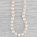 Freshwater Cultured Pearl Strand Necklace 14k Yellow Gold 18"