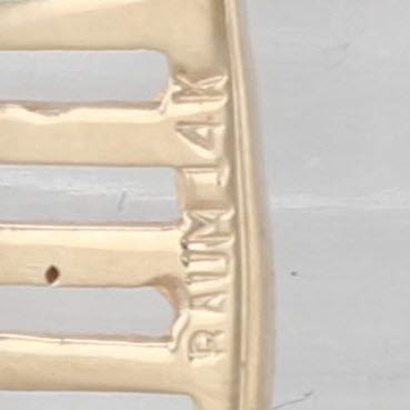 UNC Chapel Hill Old Well Charm 14k Gold University North Carolina Pendant