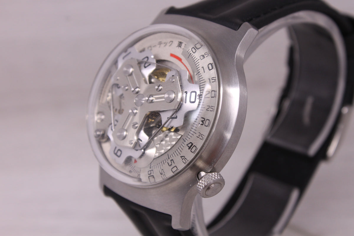 Otsuka Lotec no.5 Kai Full Set Automatic Satellite Display Watch MINT Full Set