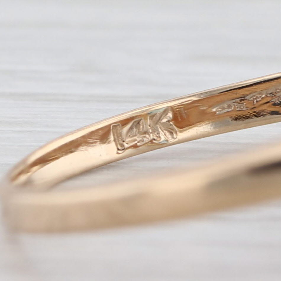 2.30ct Pear Blue Topaz Solitaire Ring 14k Yellow Gold Size 7.5