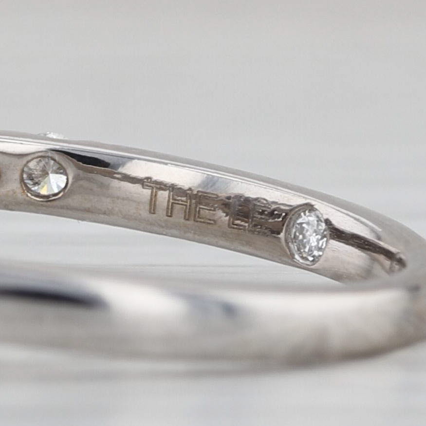 1.30ctw LEO Diamond Engagement Ring Wedding Band Bridal Set 14k White Gold Sz 7