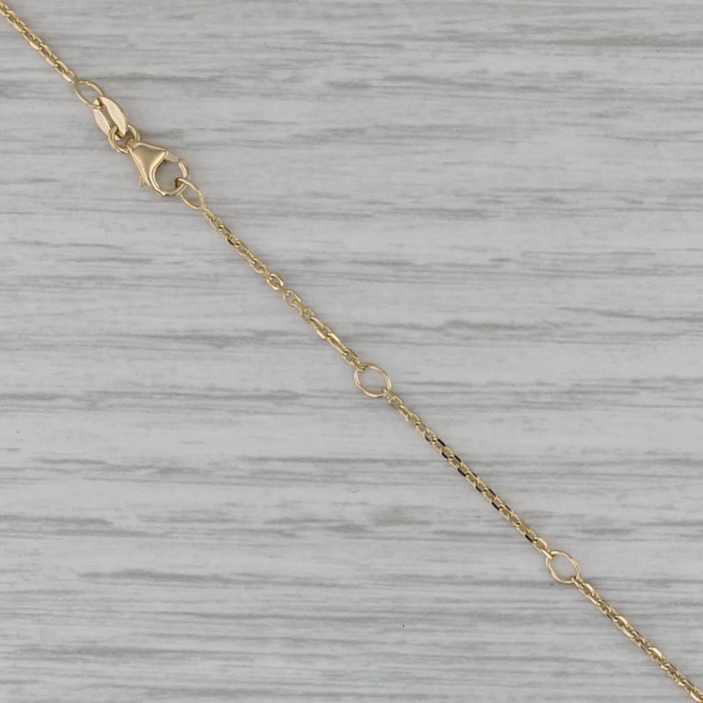 New 1.78ct Diamond Solitaire Necklace 14k Gold Cable Chain 16" 17" 18" GIA