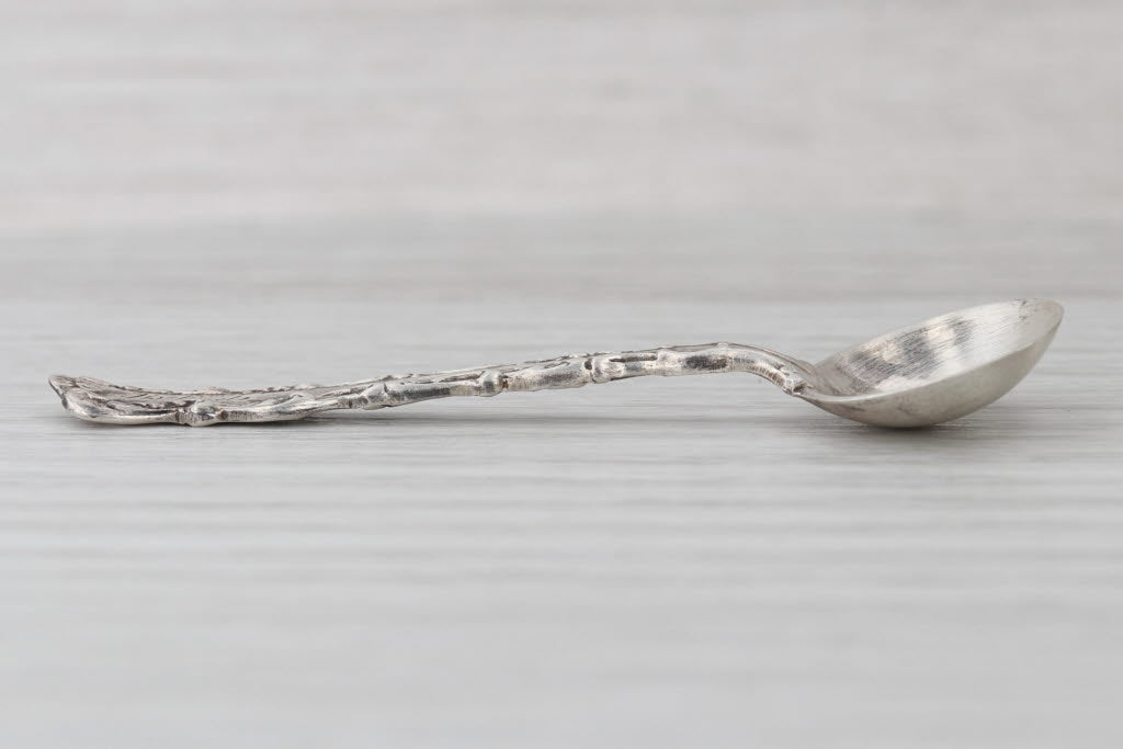 Vintage 10 Salt Spoons Sterling Silver Gorham Mechanics Watson Lunt Gold Wash