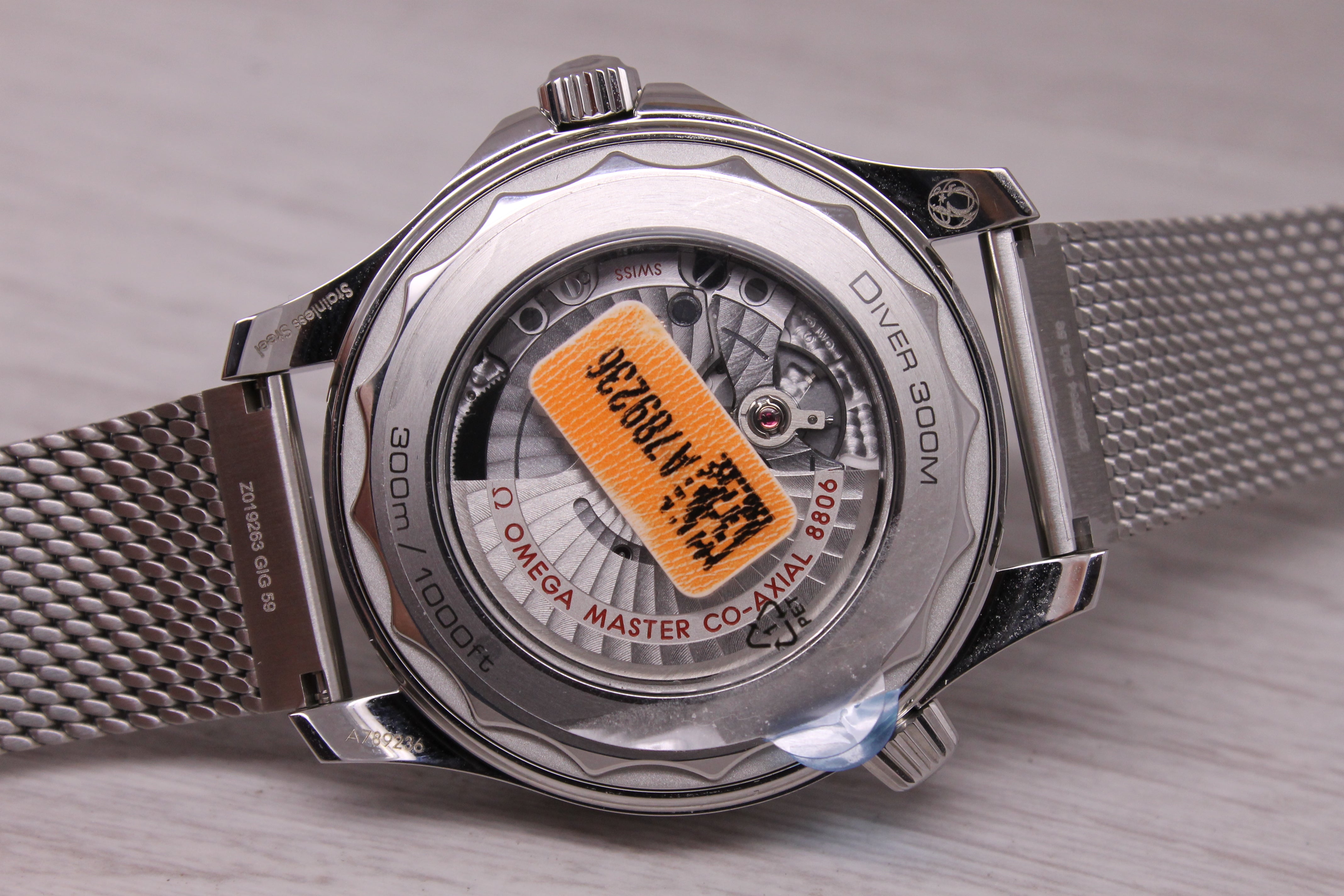 2026 Omega Seamaster Pro 300m Diver 42mm Steel Box Unworn 210.30.42.20.06.002