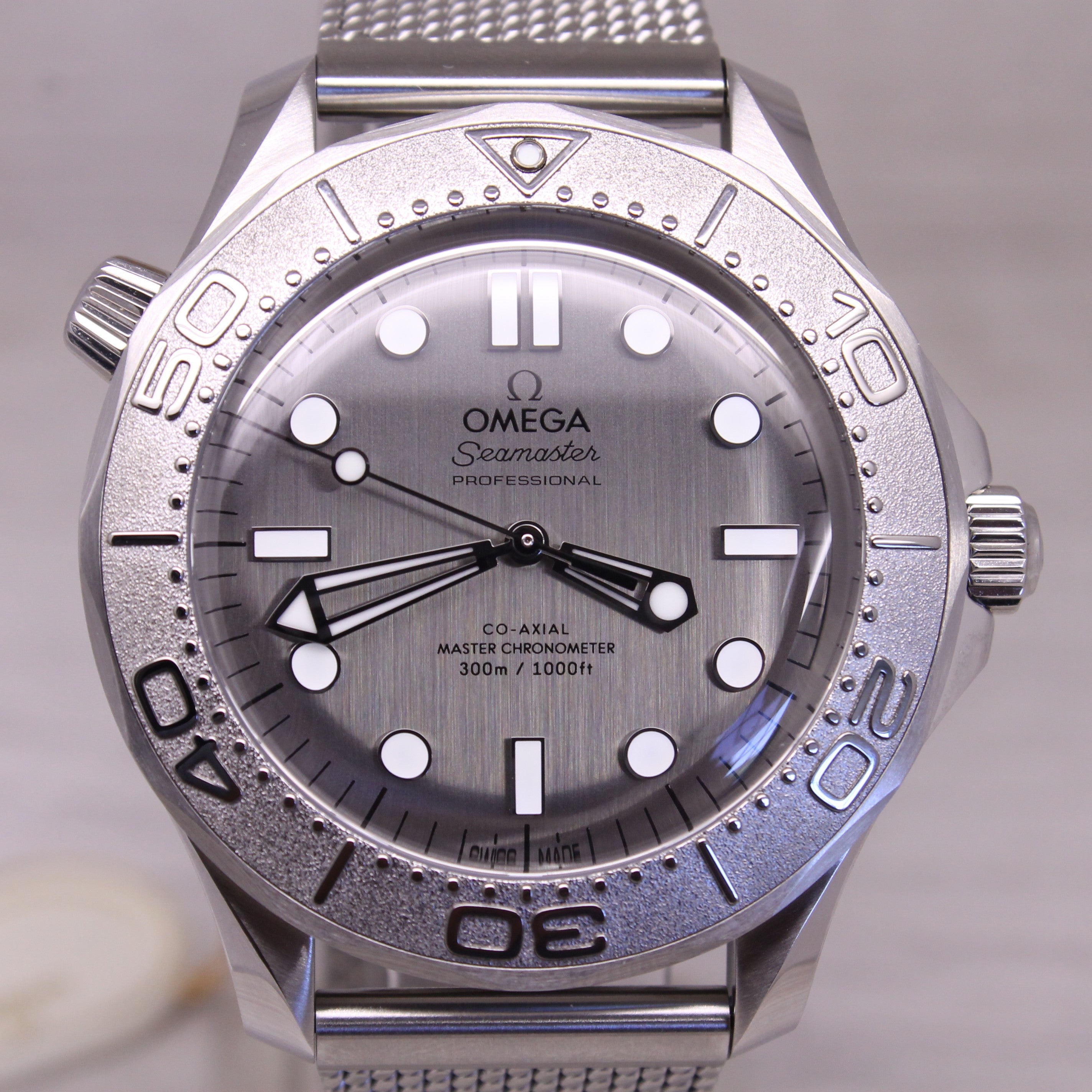 2026 Omega Seamaster Pro 300m Diver 42mm Steel Box Unworn 210.30.42.20.06.002