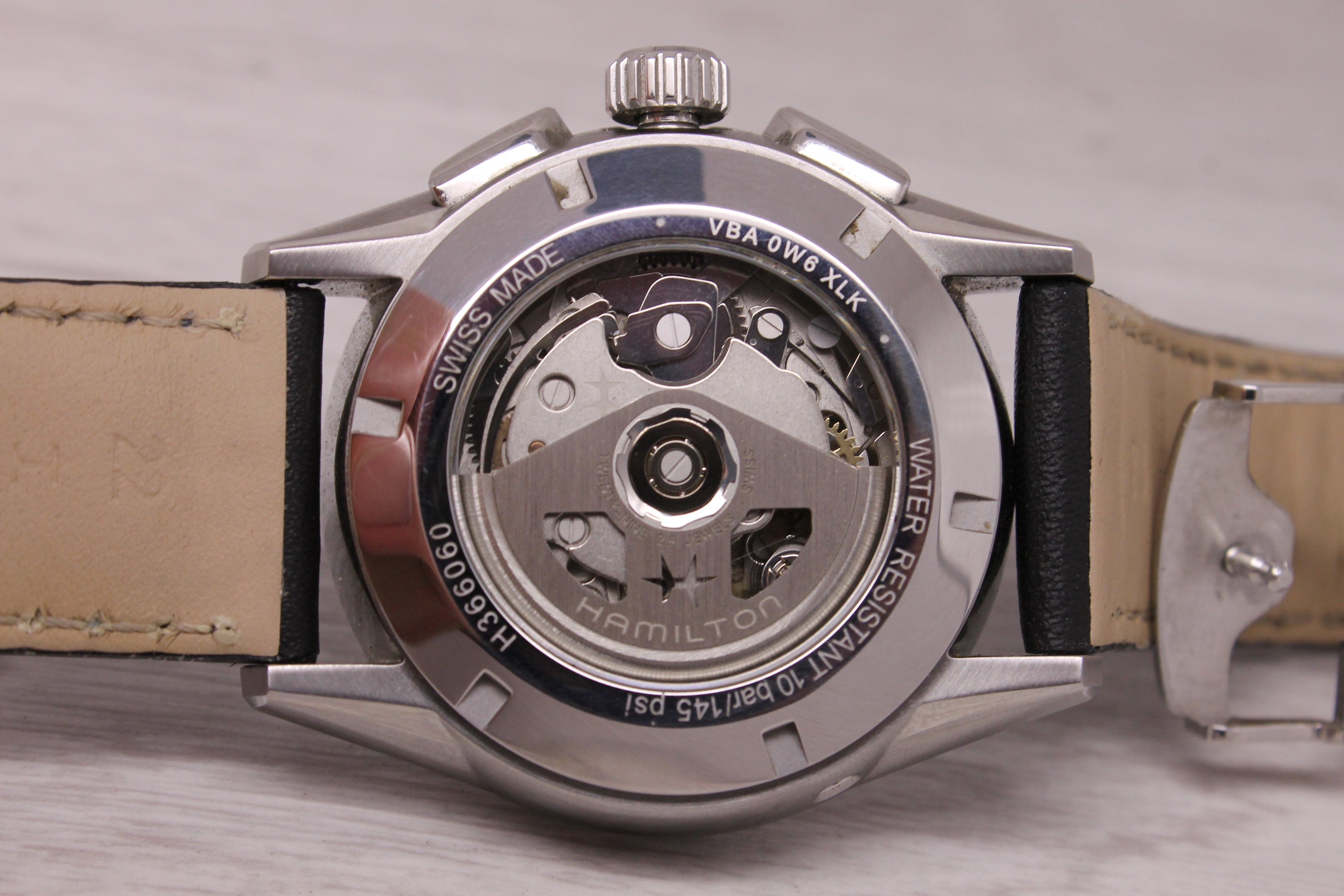 Hamilton Jazzmaster Performer 42mm Steel Automatic Chronograph Watch H36606730