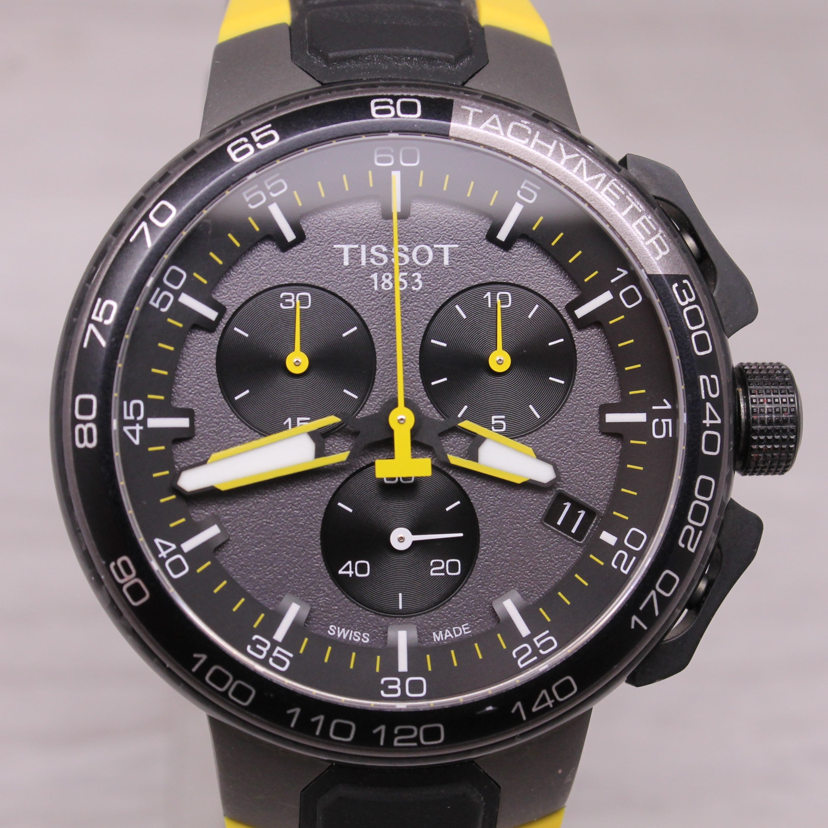 Tissot Chronograph 45mm Swiss Quartz Watch Tour de France T111.417.37.441.00