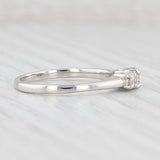 Light Gray 0.41ctw Round Diamond 3-Stone Engagement Ring Platinum Size 8.25