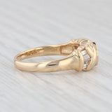 Light Gray 0.50ctw Diamond Ring 18k Yellow Gold Size 6.25