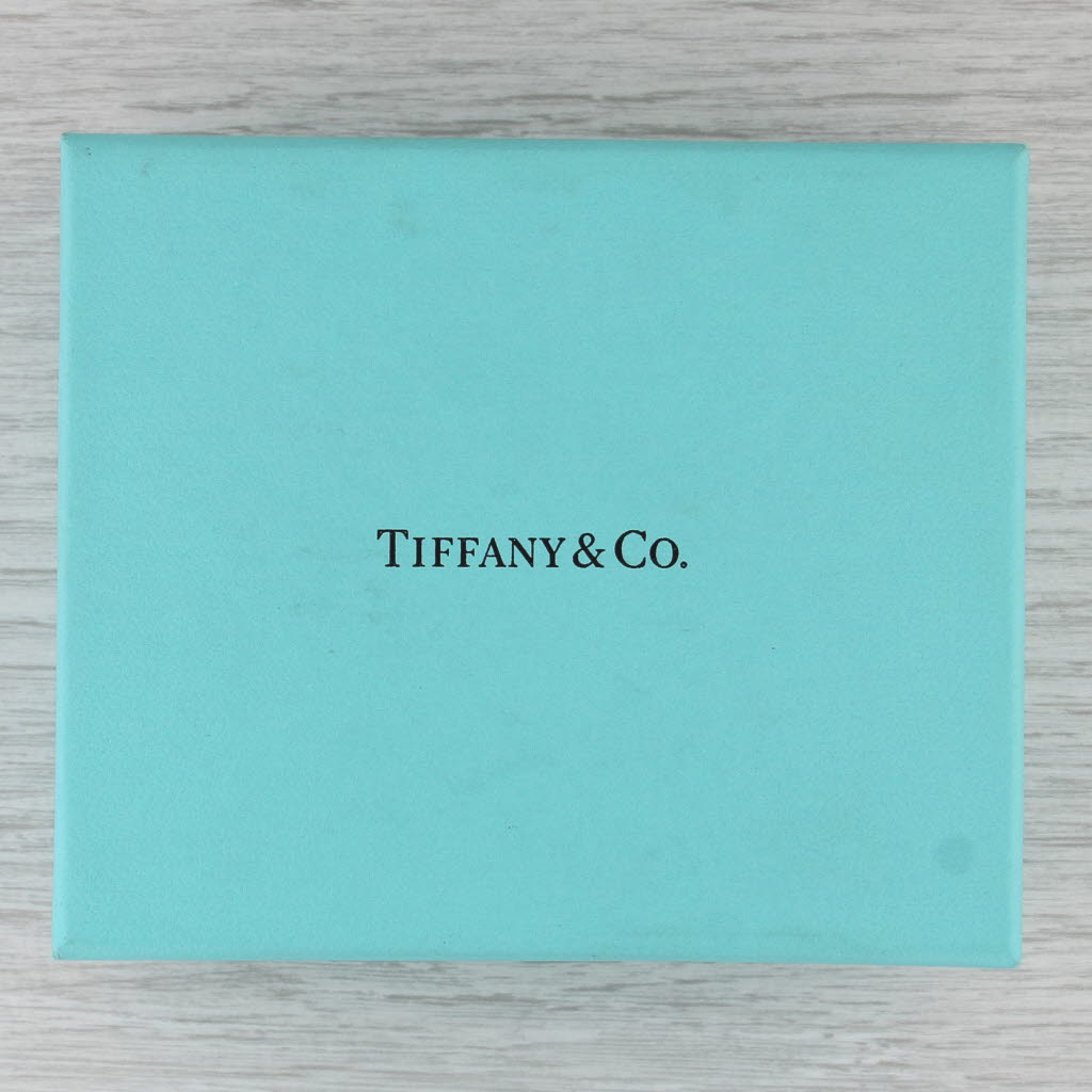 Tiffany & Co Elsa Peretti Open Heart Pendant 18k Yellow Gold Box Pouch