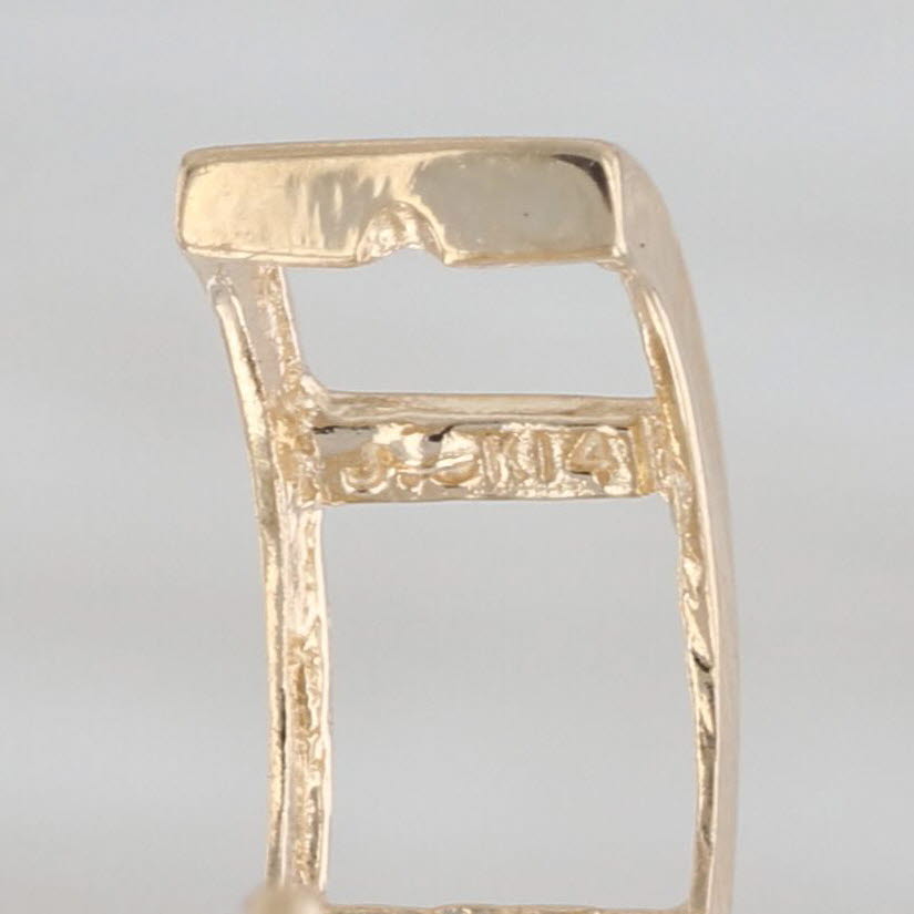 Lab Created Opal Small Hoop Huggie Earrings 14k Yellow Gold Snap Top Hoops