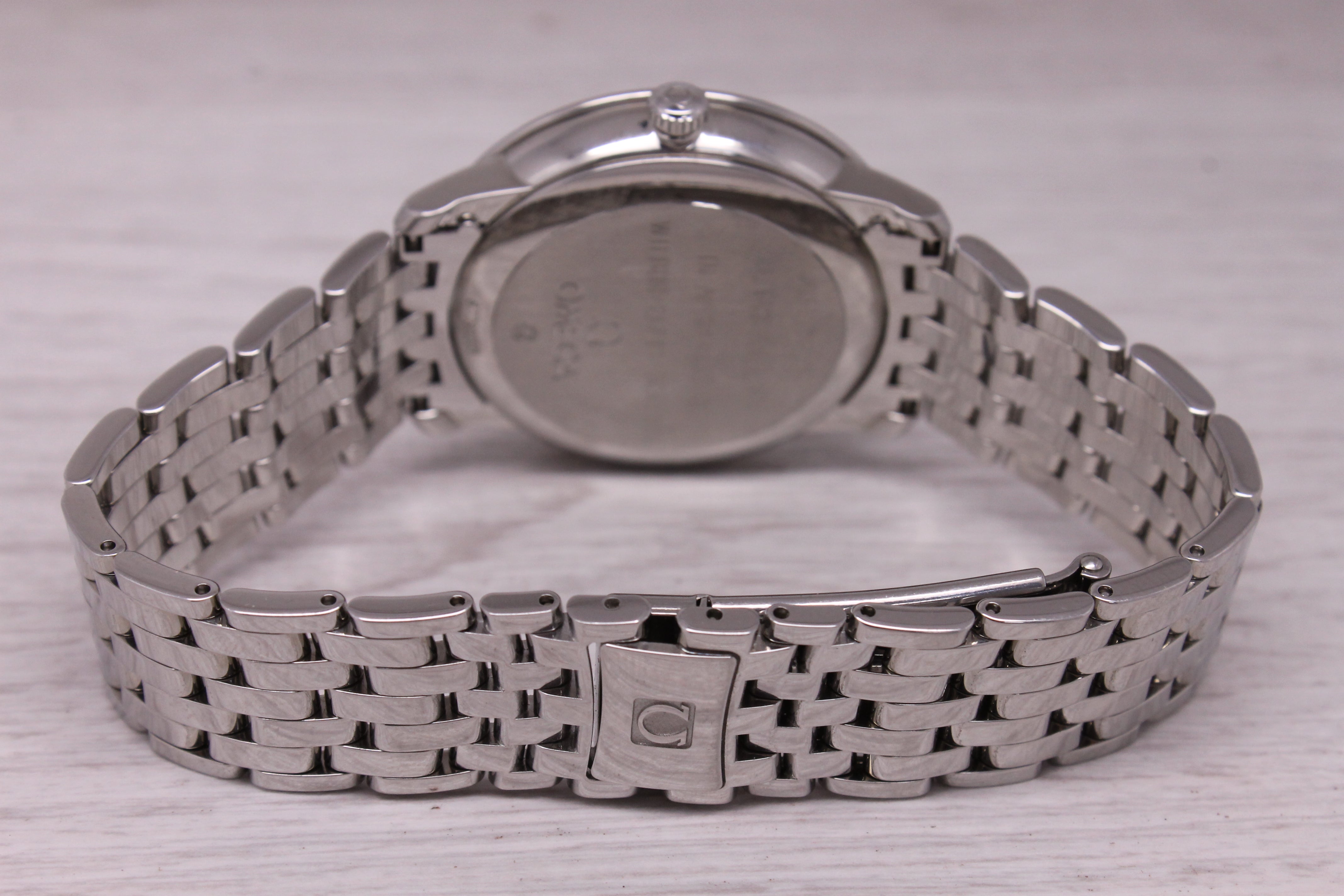 Omega DeVille Co-Axial Chronometer 37mm Mens Steel Automatic Watch w/ Bracelet