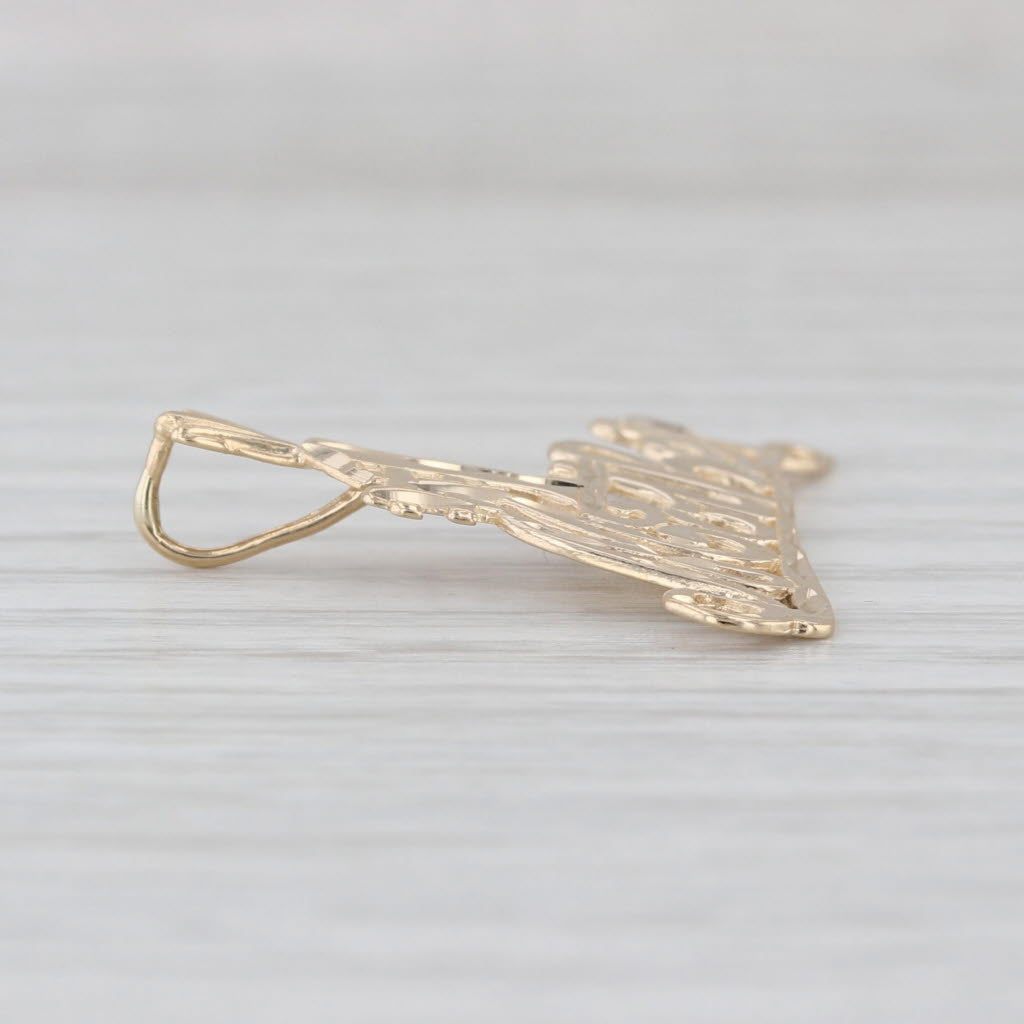 #1 Mother Pendant 14k Yellow Gold Gift Keepsake