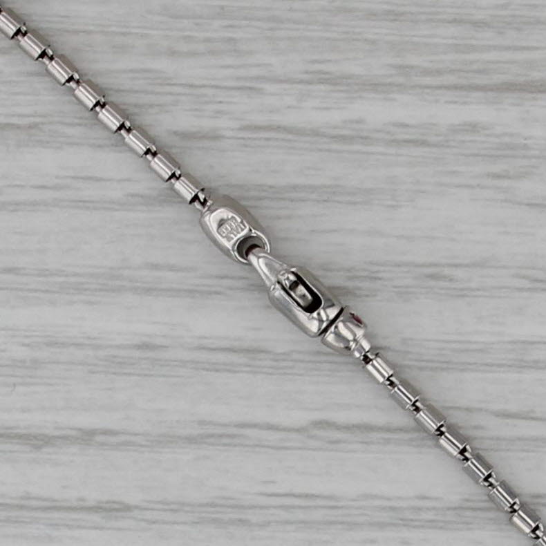 Roberto Coin Cento 0.80ctw Diamond Circle Pendant Necklace 18k Gold 16.25"